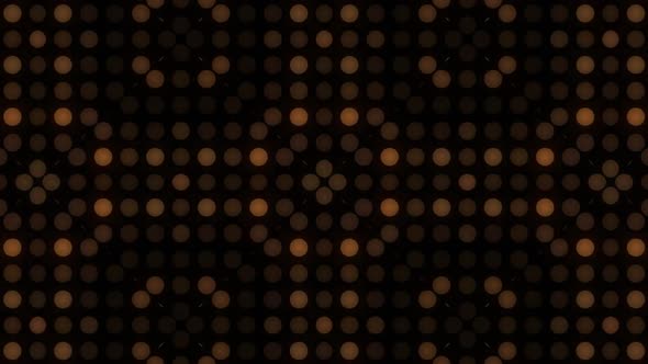 Abstract light dots glowing pattern