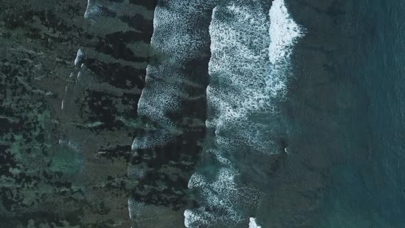 Beautiful Nusa Dua beach drone footage in Bali. This footage was shot during Sunrise time. alt