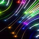 Colorful Diagonal Curved Light Trails Seamless Loop - VideoHive Item for Sale