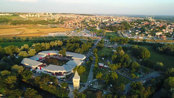 Greased Wrestling Area In Edirne City alt