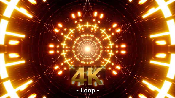 Orange Light VJ Loop alt