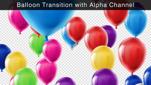 Balloon Transition 4k
