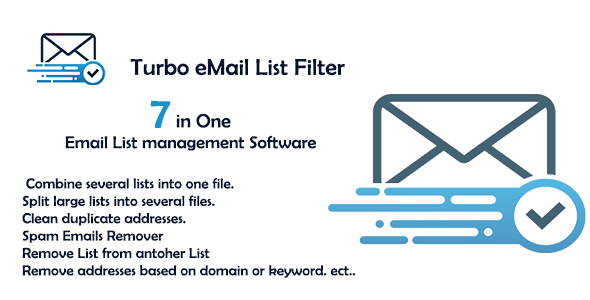 Turbo Email Lists Filter 1.x