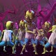 Zombies dancing in a party in a graveyard - VideoHive Item for Sale