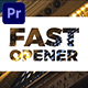 Fast Opener for Premiere Pro - VideoHive Item for Sale