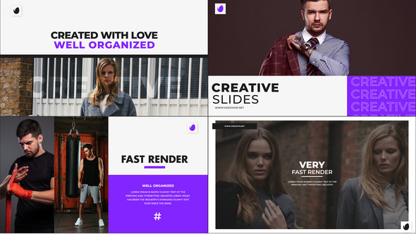 Presentation Pack Video Displays template preview