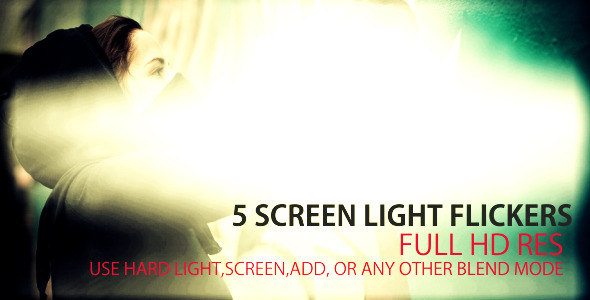 Screen Light Flickers