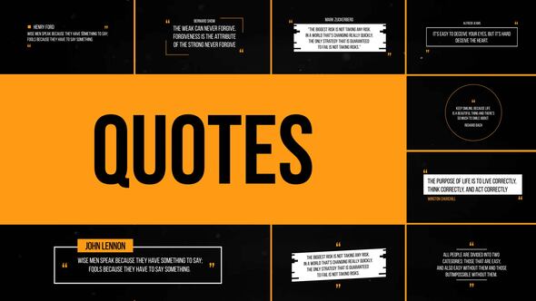 Modern Quotes | After Effects