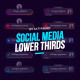 Social Media Lower Thirds - After Effects