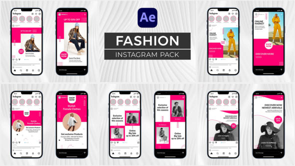 Fashion Instagram Pack for After Effects