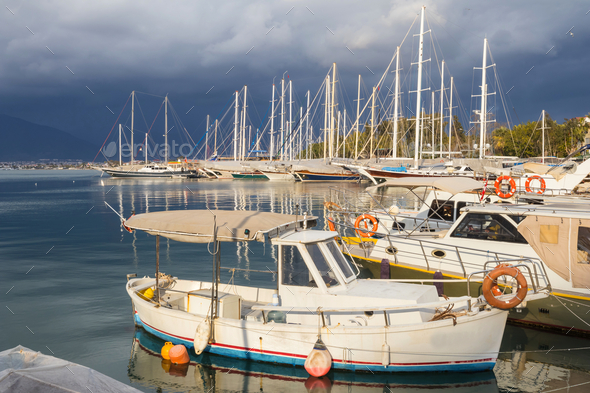 Yacht in Turkey Stock Photo by Galyna_Andrushko | PhotoDune