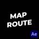 Map Route Animations Map Route Animations - VideoHive Item for Sale