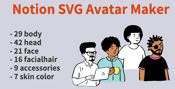 Notion SVG Avatar Maker