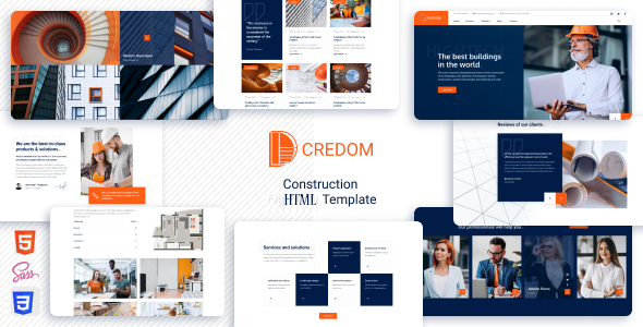 Exceptional Credom - Construction React Template