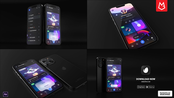 App Presentation | Phone 13 Pro Mockup Product Promo template preview