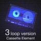 Cassette Element - VideoHive Item for Sale