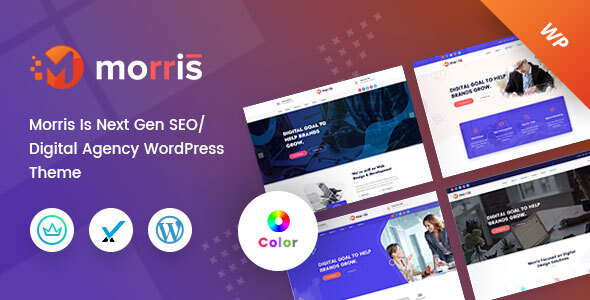 Morris – WordPress Theme for Digital Agency
