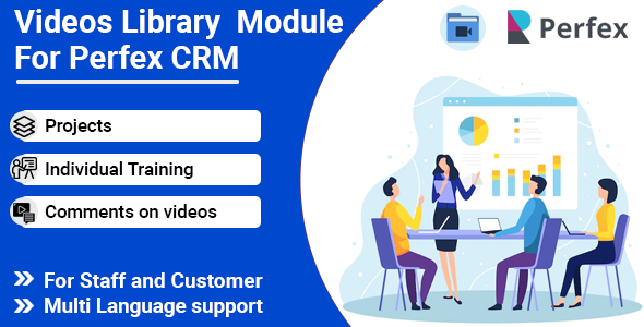 Video library module for Perfex Crm