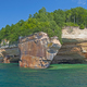 Flowerpot Rock on a Colorful Lakeshore - PhotoDune Item for Sale
