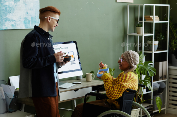 Inclusive Team in Office - Stock Photo - Images