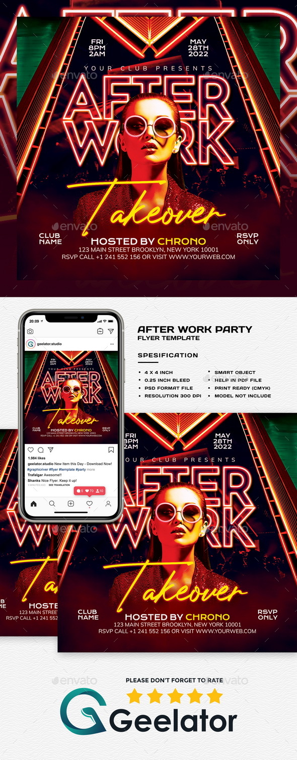 Download X-Day Party Flyer - PSD Template