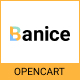 Banice - Clean & Minimal Fashion Opencart Theme