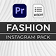 Fashion Instagram Pack for Premiere Pro - VideoHive Item for Sale