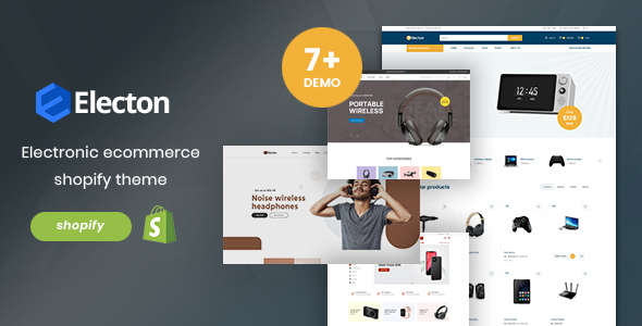 Electon- The Single Product, Electronics & Gadgets eCommerce Shopify ...