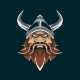 Vikings Mascot Logo