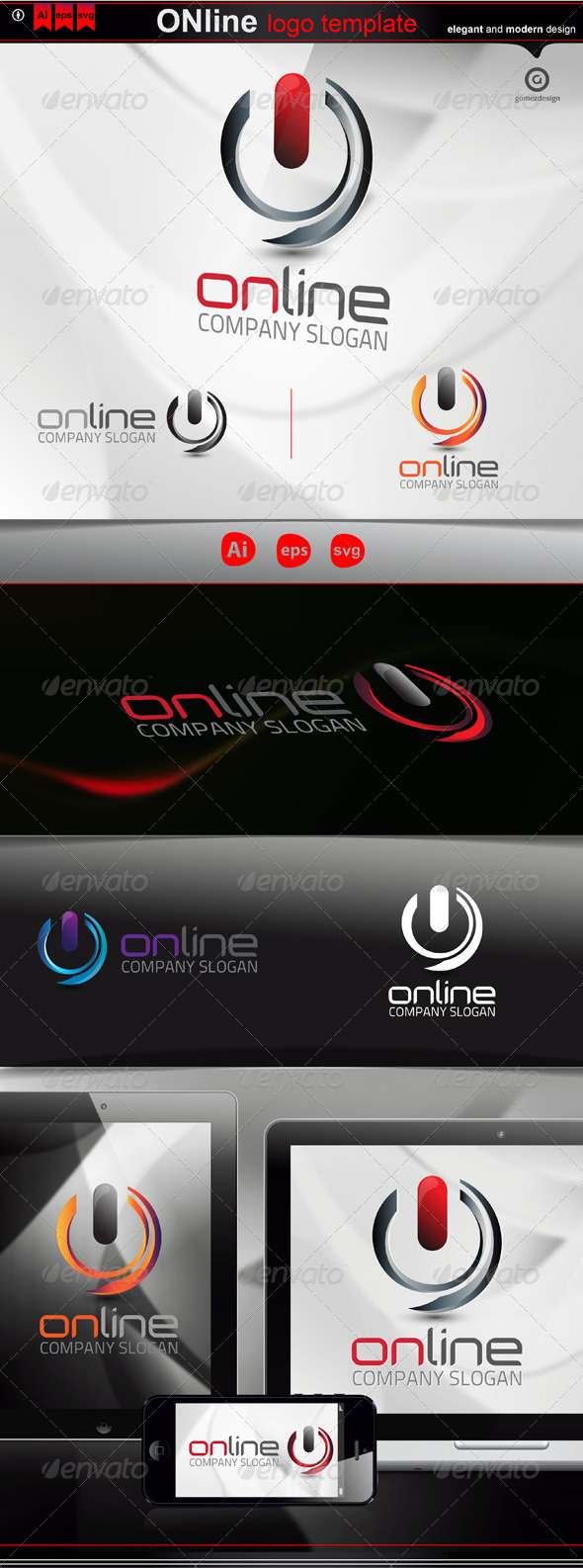 Online - Logo Templates