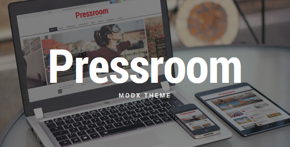 Pressroom – News and Magazine MODX Theme