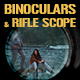 Binoculars &amp; Rifle Scope - VideoHive Item for Sale
