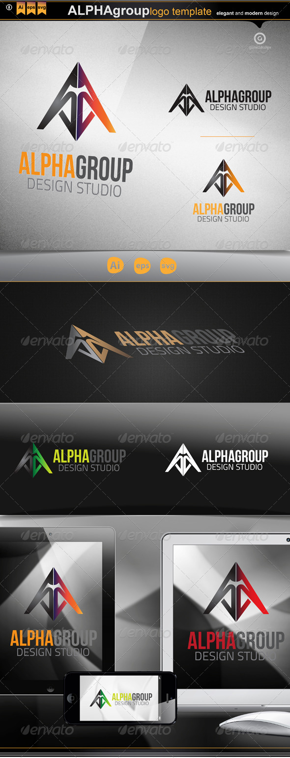 Alpha group - Logo Templates