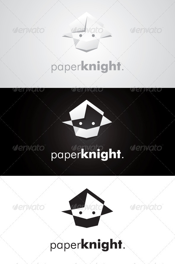 Paper Knight Logo - Humans Logo Templates