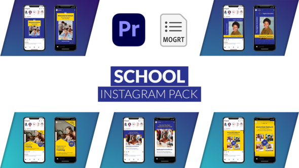 School Instagram Pack for Premiere Pro