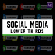 Social Media Lower Thirds - VideoHive Item for Sale