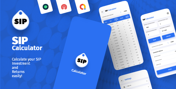 SIP Calculator & Planner with AdMob Ads