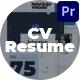 Resume Portfolio CV Presentation - Mogrt - VideoHive Item for Sale