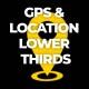 GPS &amp; Location Lower Thirds - VideoHive Item for Sale