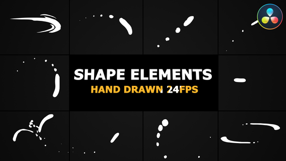 Shape Elements Pack | DaVinci Resolve
