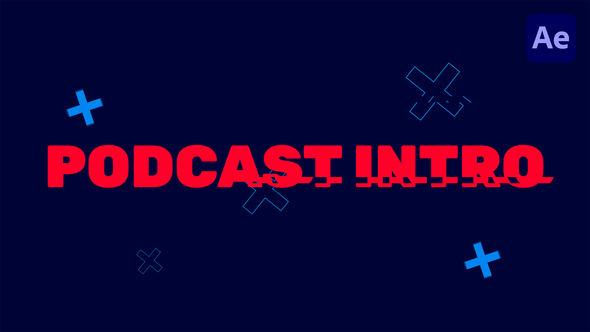 Text Intro Typography Podcast