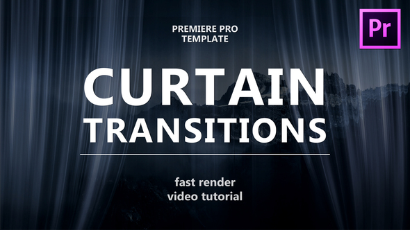 Curtain Transitions for Premiere Pro