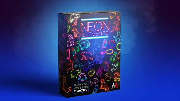 Neon Elements | Animals