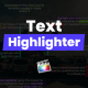 Highlight Texts - Explainer - VideoHive Item for Sale