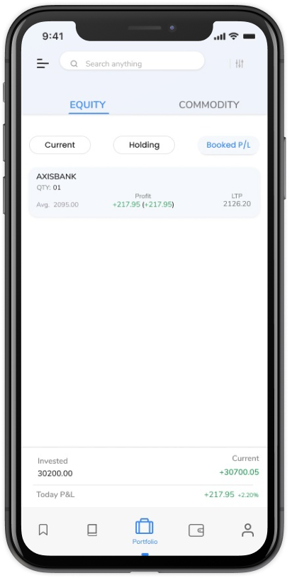 Stock Market App v2.0 - Flutter UI Kit using GetX by idea2code_infotech