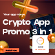 Crypto App Promo 3 in 1 - VideoHive Item for Sale