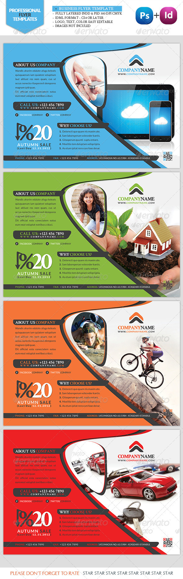 Business Flyer Tecnology - Corporate Flyers