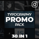 Typography Promos - VideoHive Item for Sale