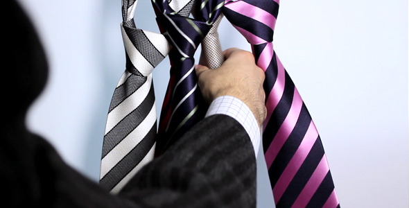 Businessman Necktie Choice