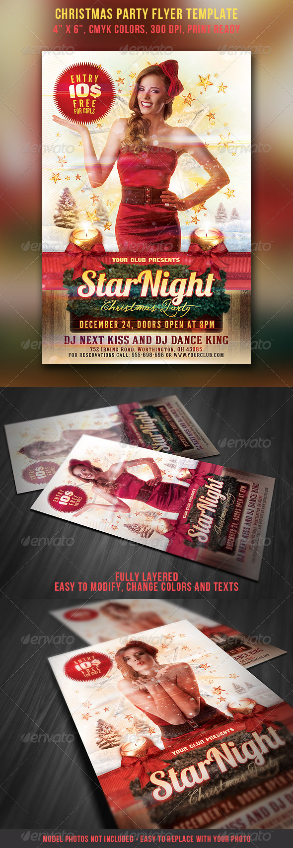 Christmas Party Flyer - Clubs & Parties Events